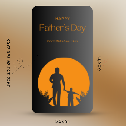 Personalized Photo Wallet Card for Dad